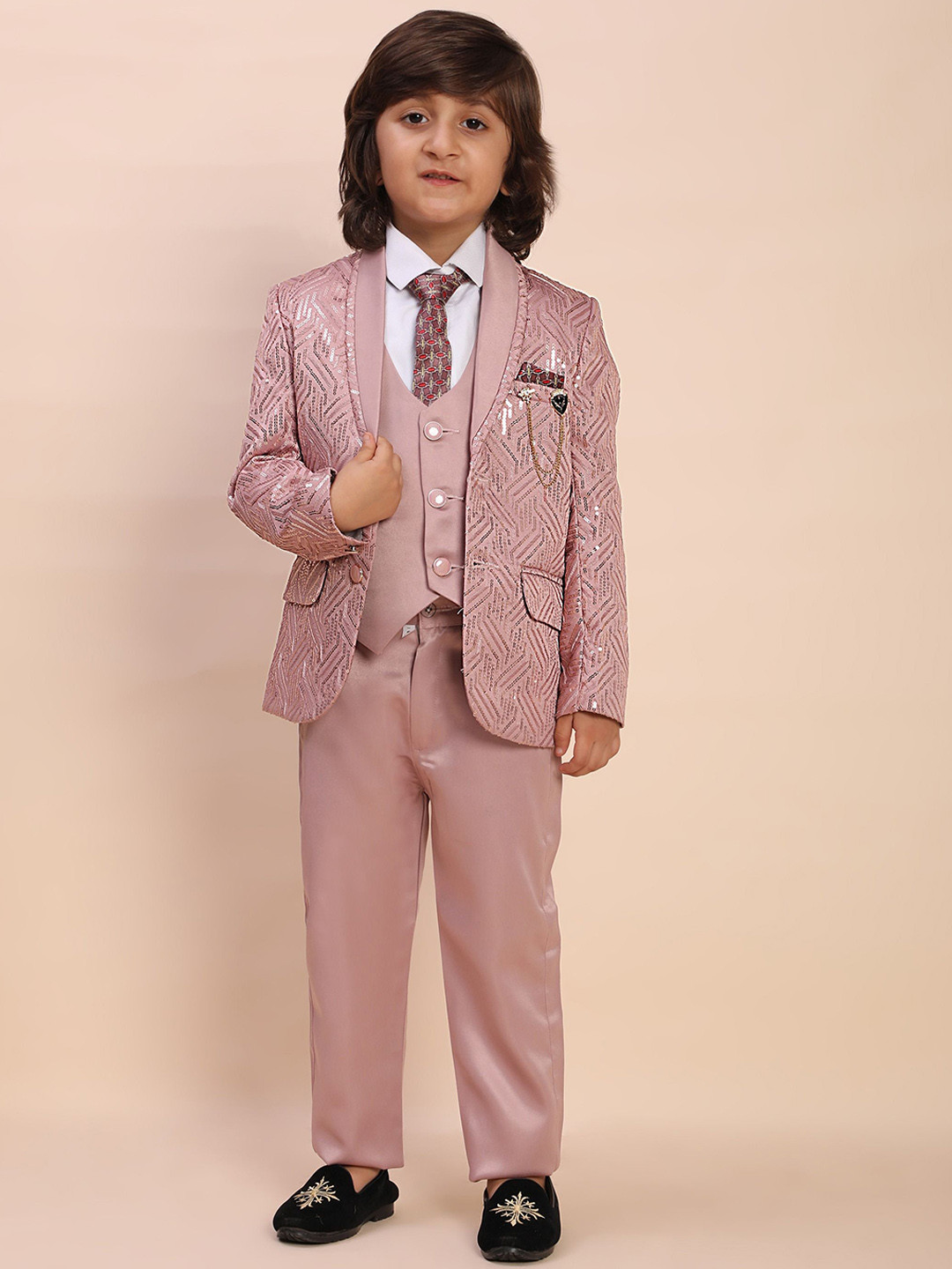 Pro-Ethic STYLE DEVELOPER Boys 5-Pcs Single-Breasted Suits