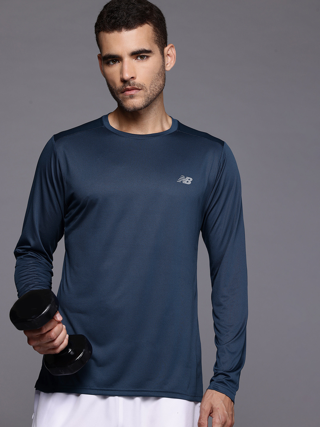 New Balance Horizontally Self-Design Dry Fit Sport Essentials T-Shirt
