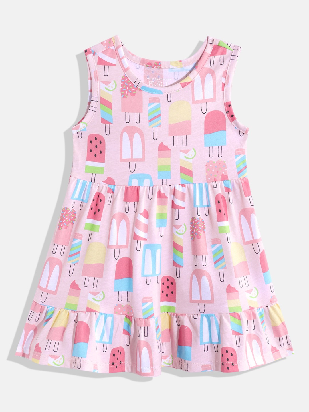 THE CHILDREN'S PLACE Conversational Printed A-Line Dress