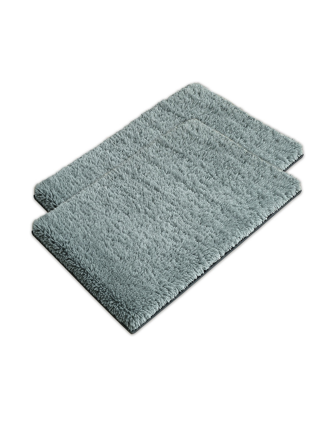 Myntra Elegant Homes 2 Pcs Microfiber Water Absorbent Bathroom Mats
