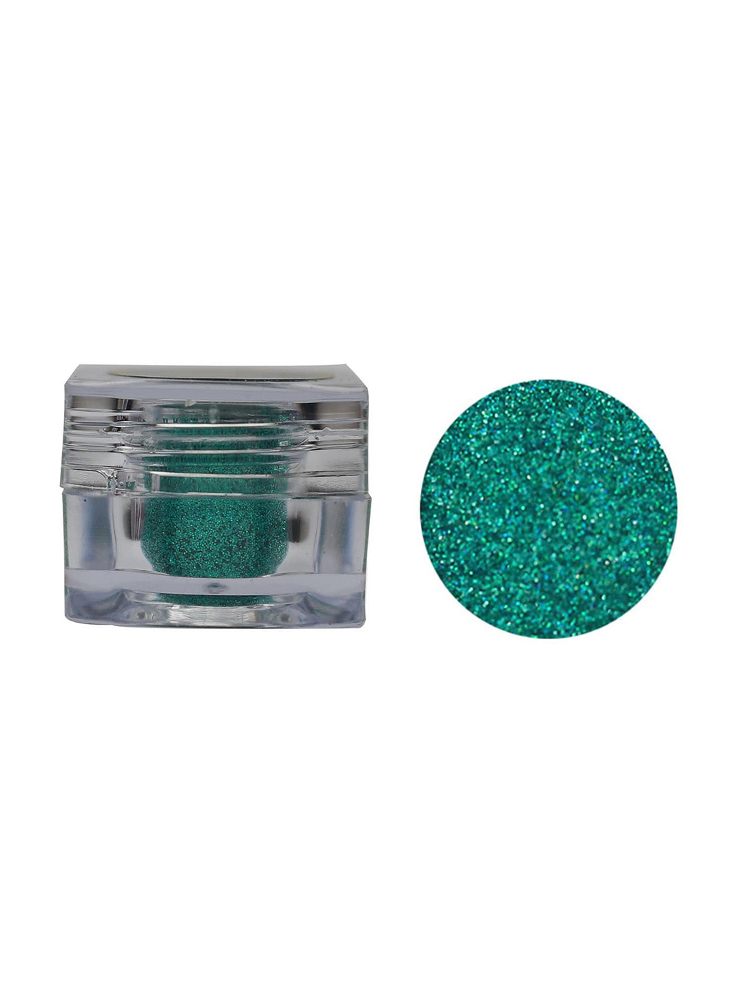 Veoni BELLE Power Shimmer Illuminator HD Holographic Glitter Eyeshadow 5g - Sea Green