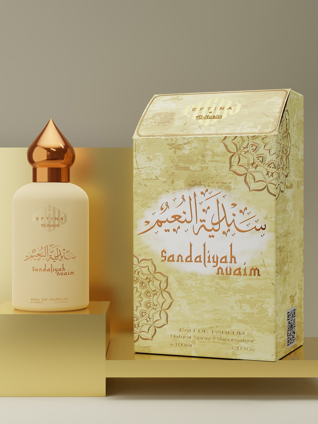 Al-Nuaim Sandaliyah Nuaim Long Lasting Eau De Parfum - 100 ml