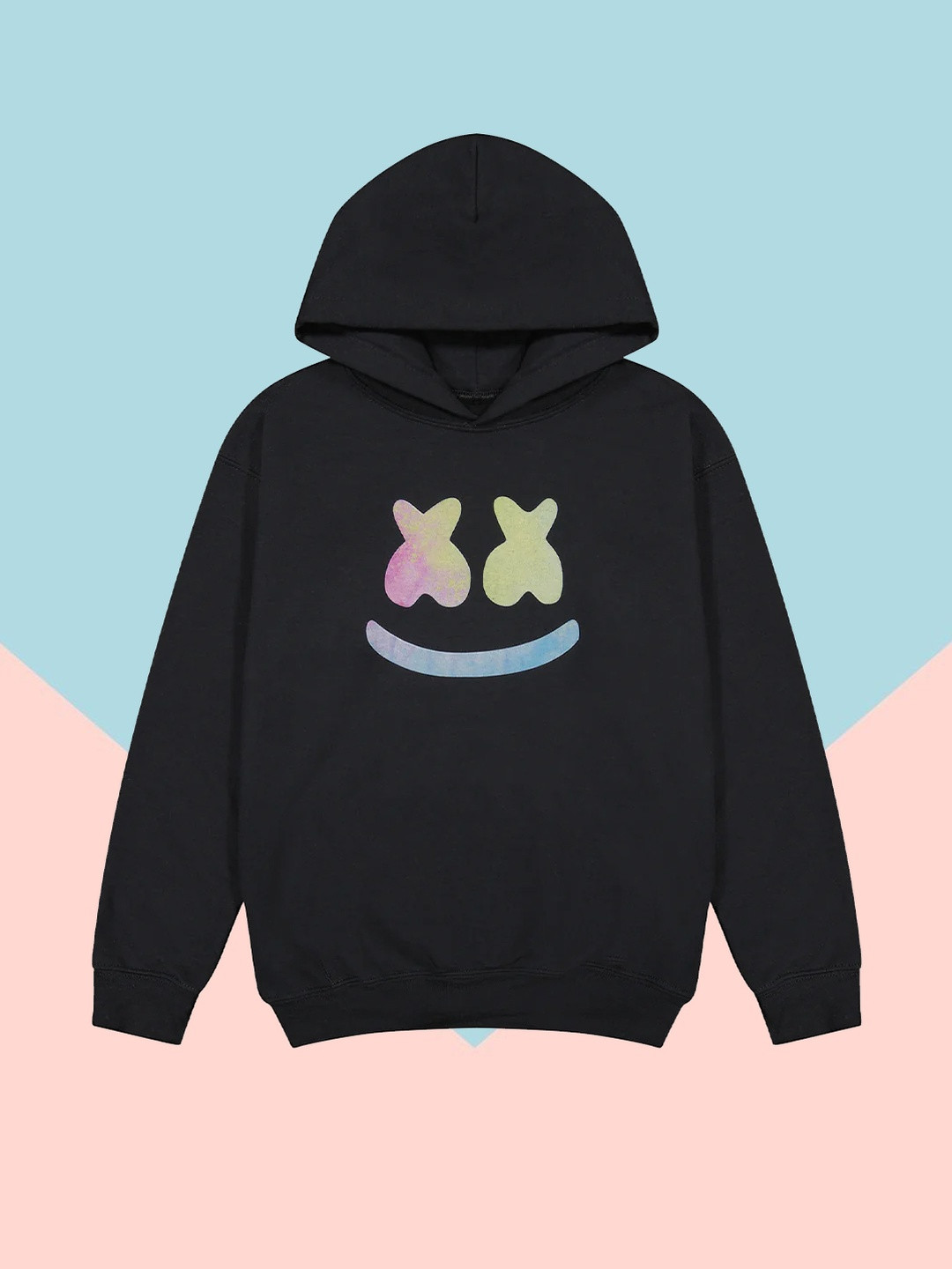 ARYA Unisex Kids Printed Hooded Sweatshirt