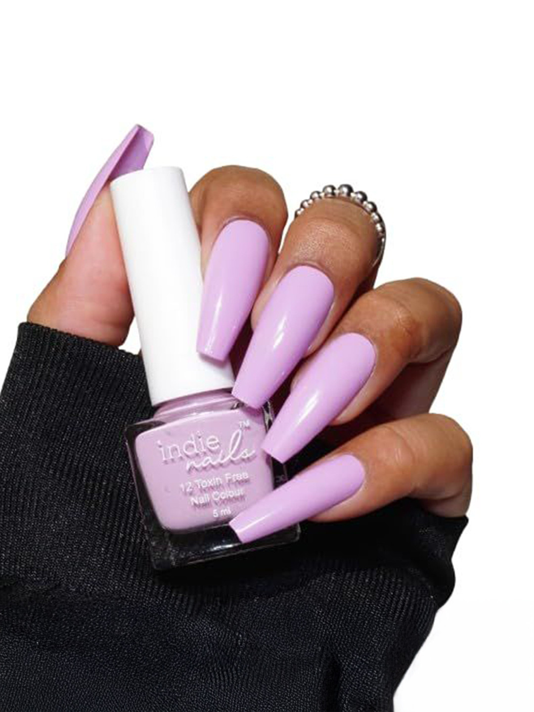 Indie Nails Lilac Non-Toxic Chemical-Free Quick Dry Vegan Nail Polish - 5ml