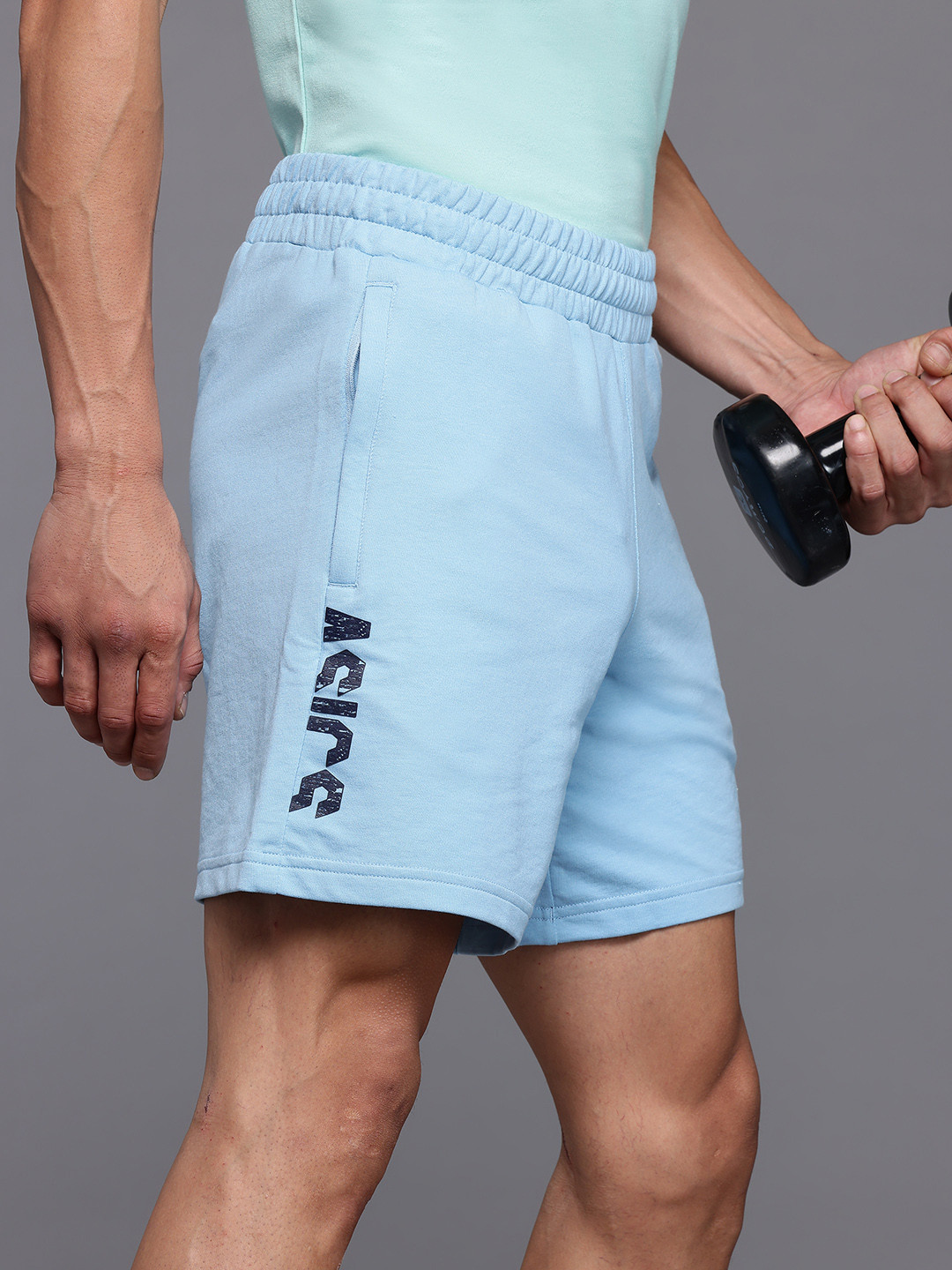 ASICS Men Graphics 7 Inch Knit Training Shorts