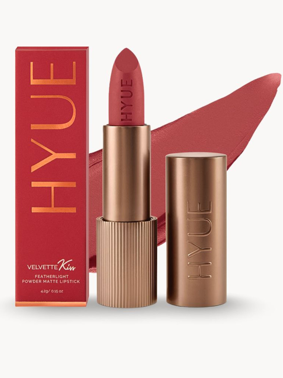 HYUE Velvette Kiss Bullet Matte Lipstick - Pink About It - Feather Light and Smudge Proof