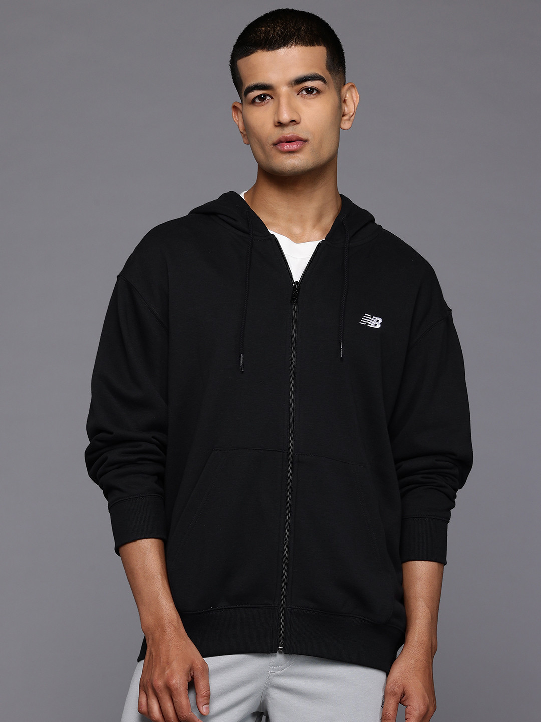 New Balance Sport Essentials Logo French Terry Hooded Sweatshirt