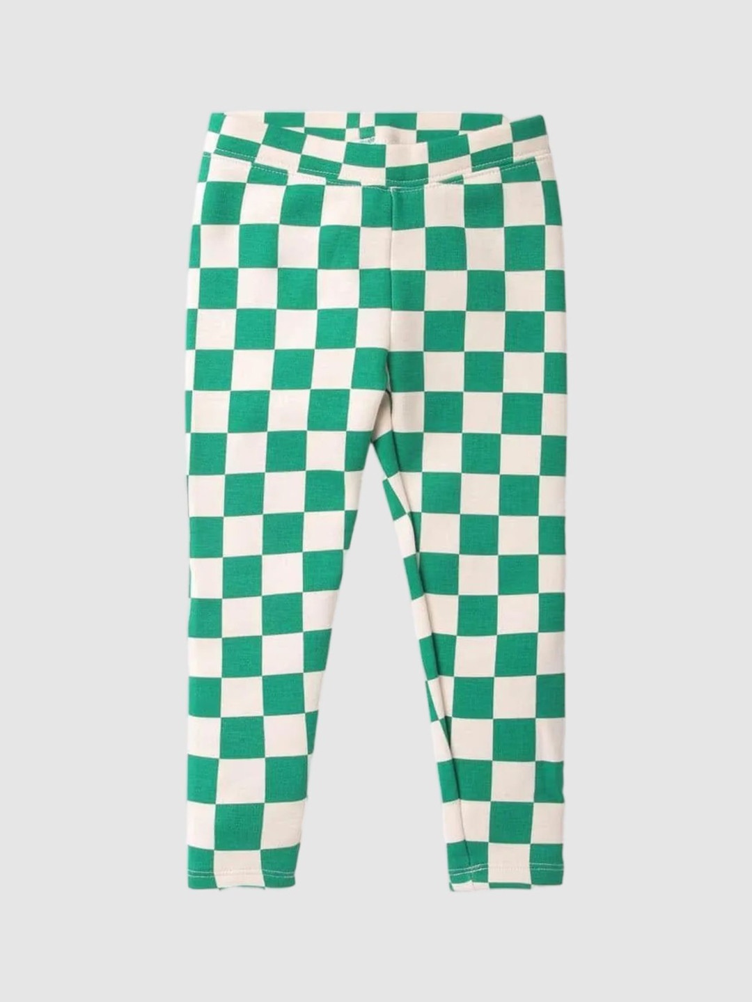 GAP Girls Chequer Mid-Rise Slim Fit Ankle Length Legging