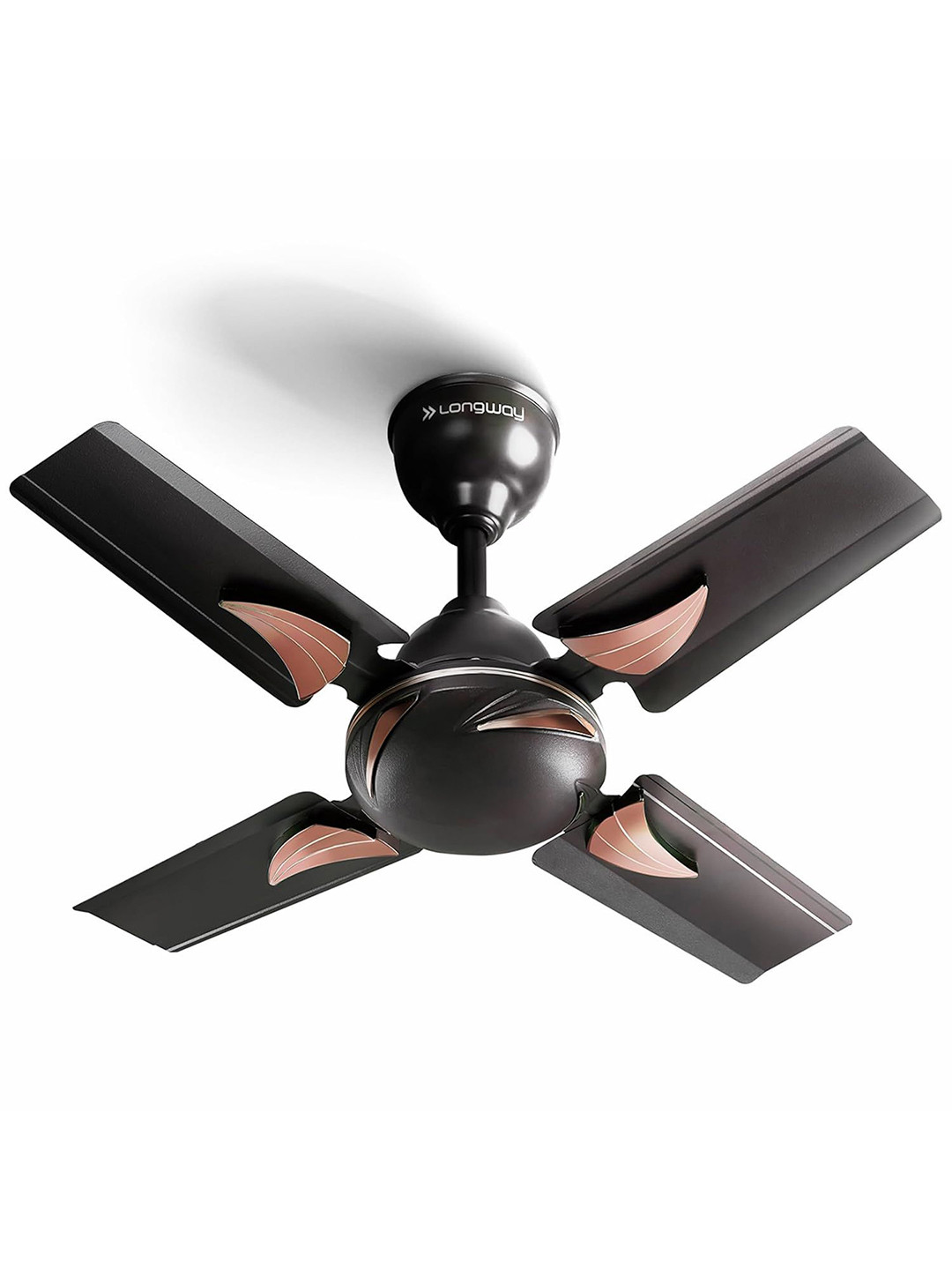 Longway Creta Smoked Brown P1 600 mm Ultra High Speed 4 Blade Ceiling Fan
