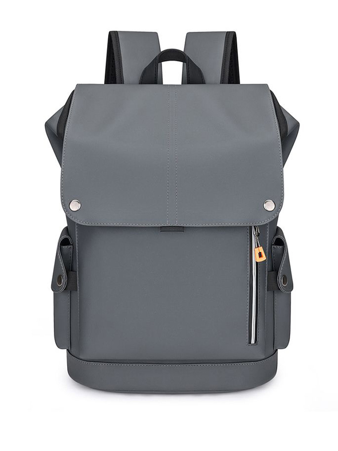 Mast & Harbour Men Large Solid Backpack with Compression Straps