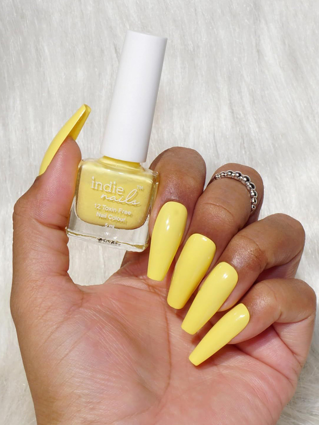 Indie Nails Mango Lassi Long-Lasting & Quick-Drying Formula Nail Polish