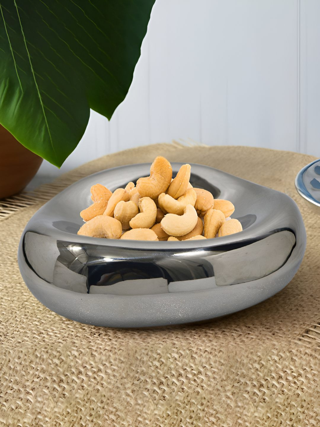 Metalsmith Silver-Toned Stainless Steel Serving Tray