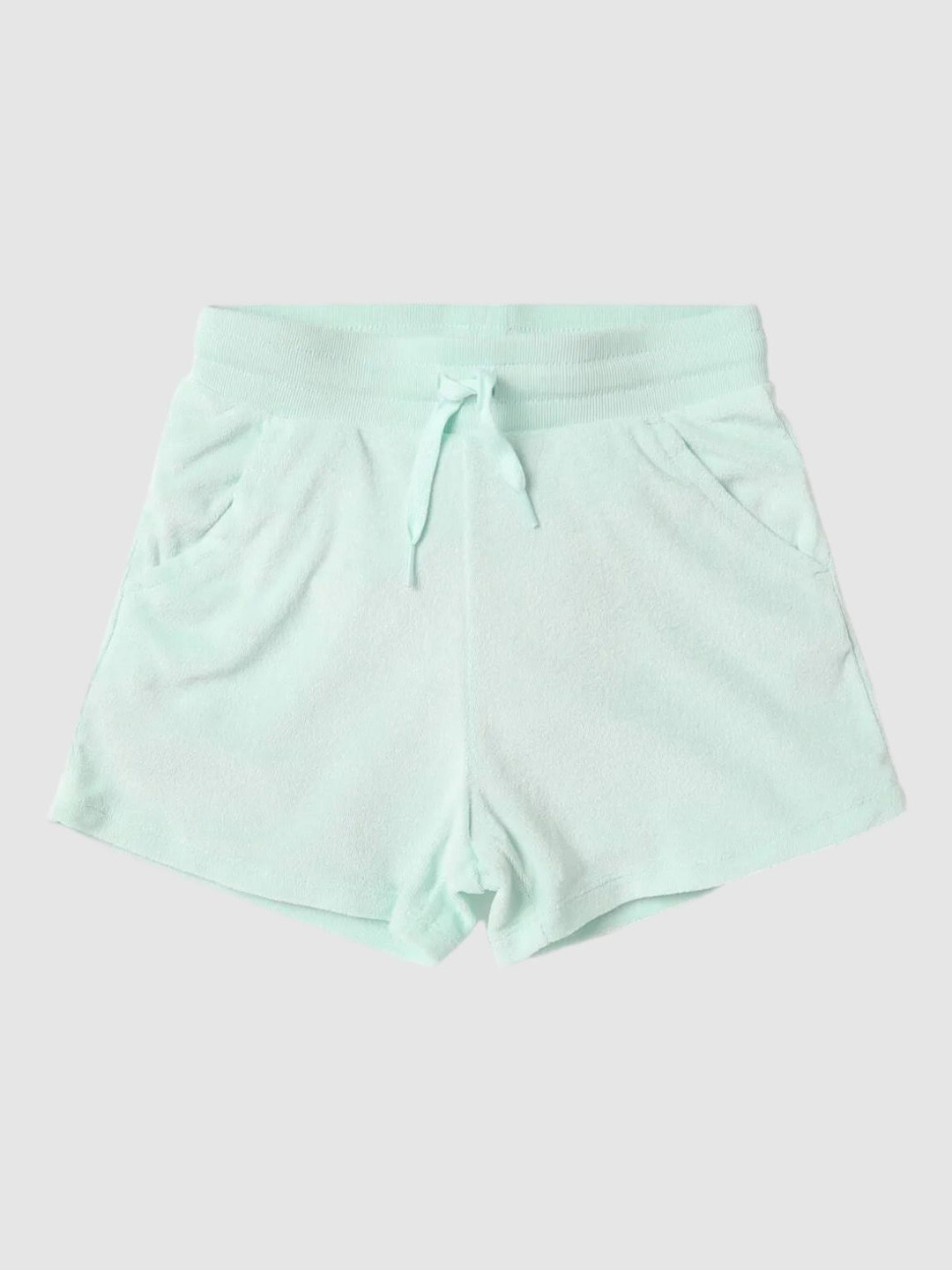 GAP Girls Textured Mid Rise Shorts