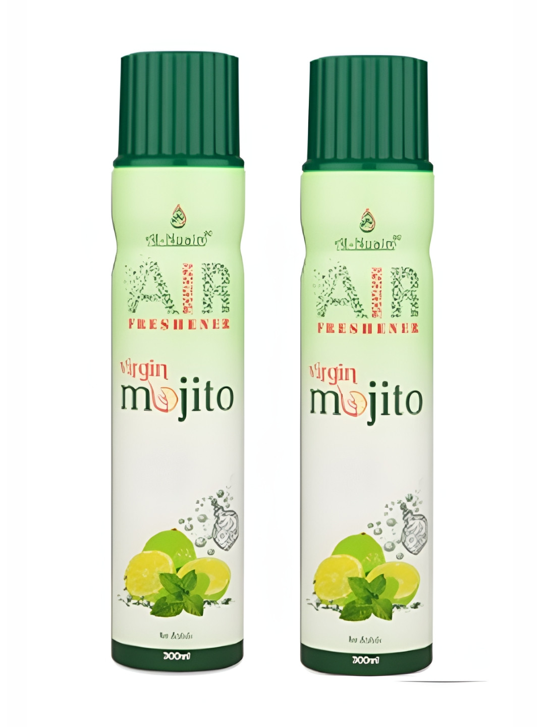 Al-Nuaim Pack of 2 Virgin Mojito Alcohol Free Air Freshener - (300ml Each)