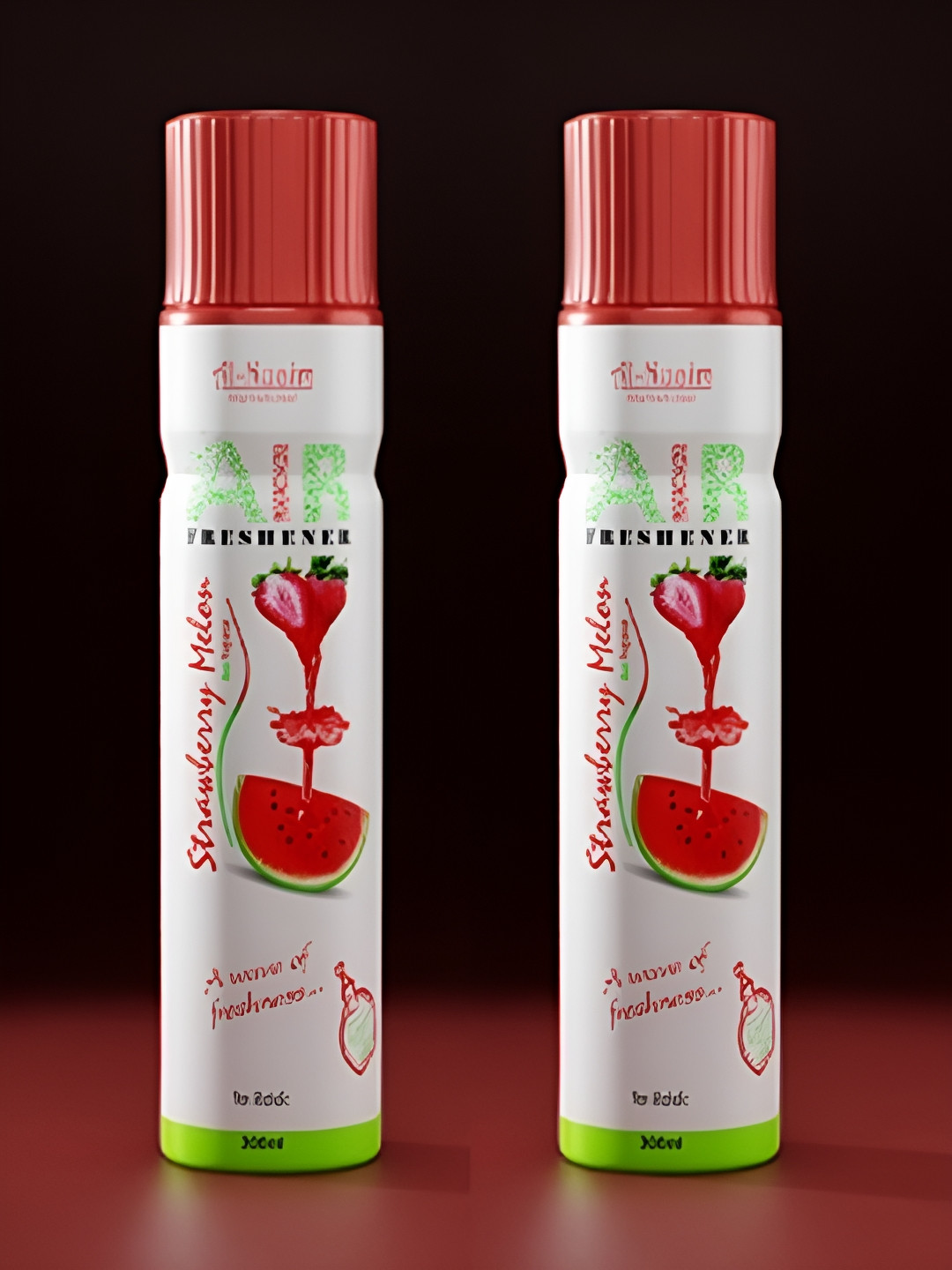 Al-Nuaim Pack of 2 Strawberry Melon Air Freshener