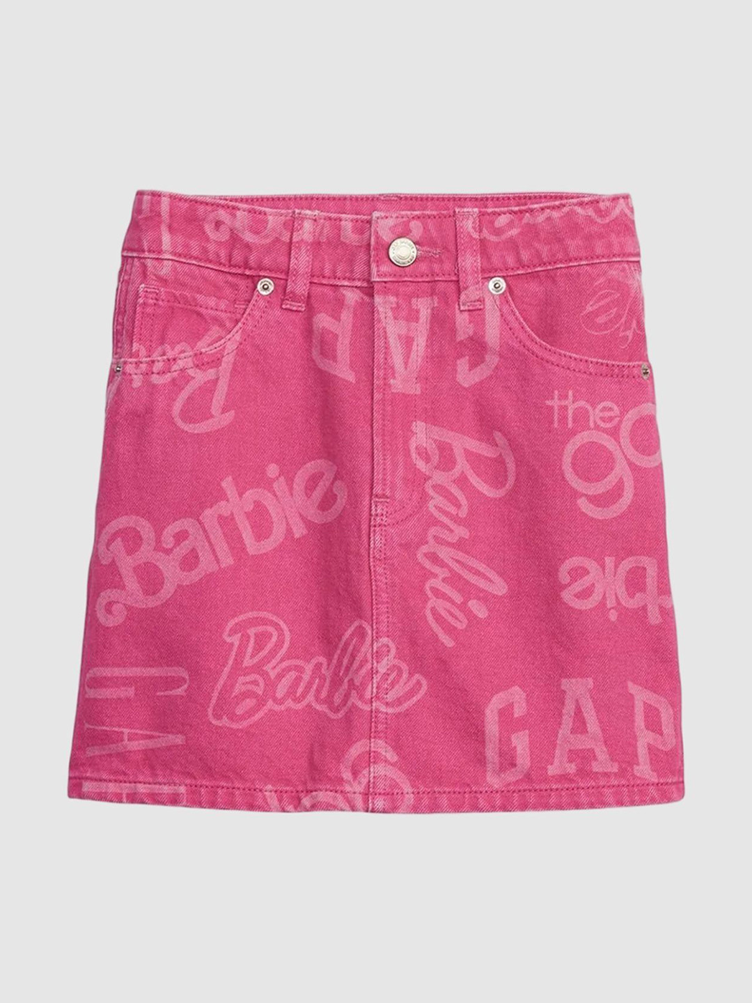 GAP Character-Based Denim Mid-Rise Girls Skirt