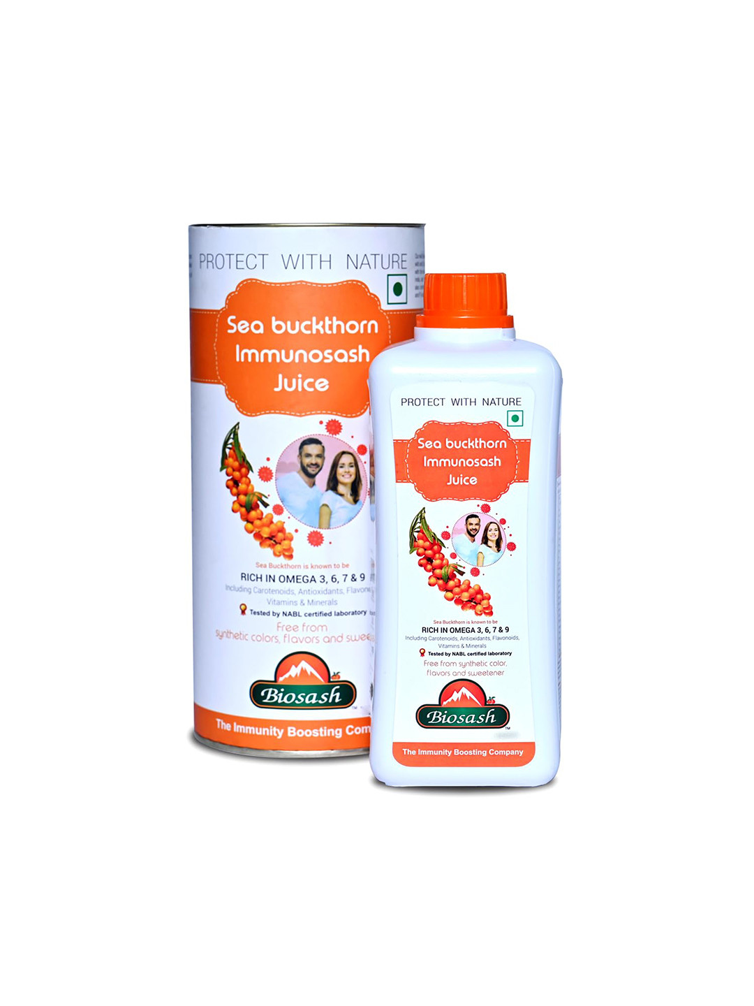 BIOSASH Sea Buckthorn Immunosash Juice for Immunity with giloy & kalmegh-750ml