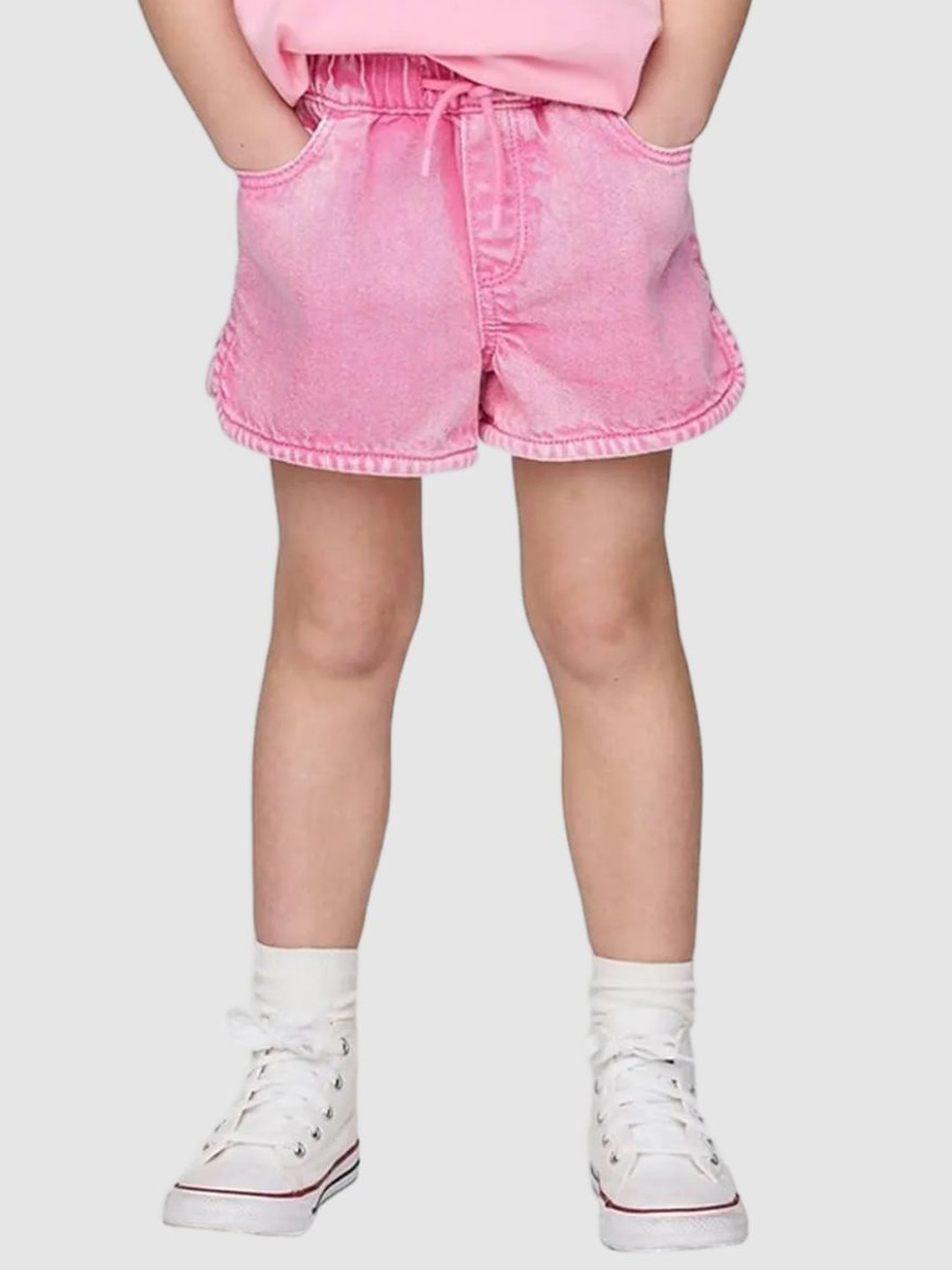 GAP Girls Mid-Rise Regular Fit Shorts