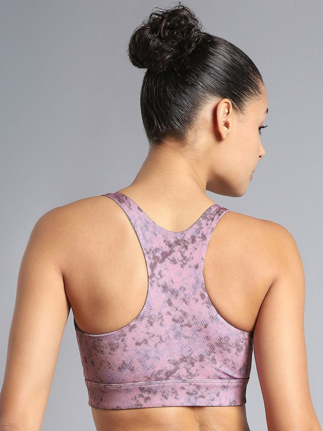 CULT Women Pink Reversible Yoga High Support Bra