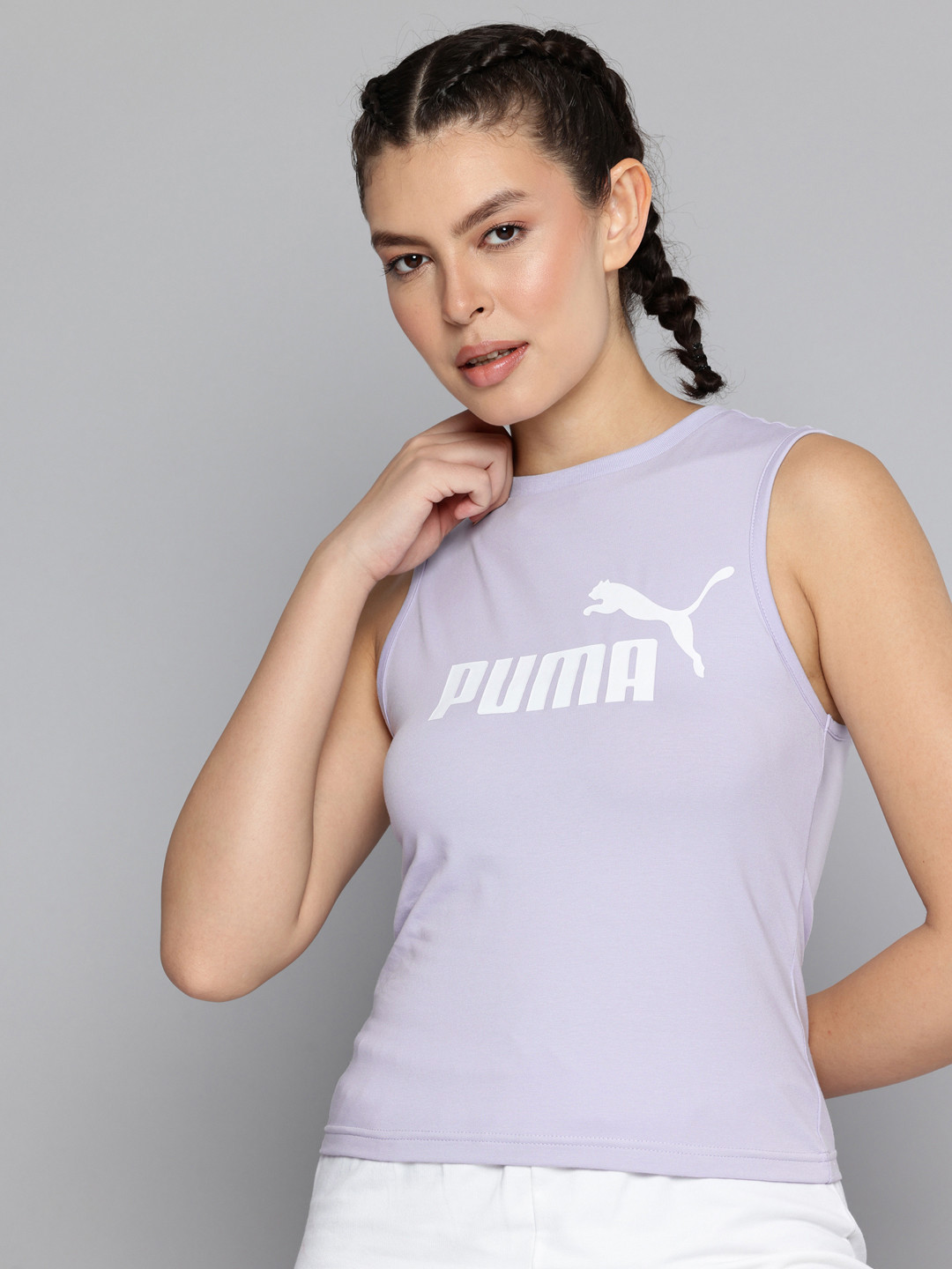 Puma Brand Logo Printed Top