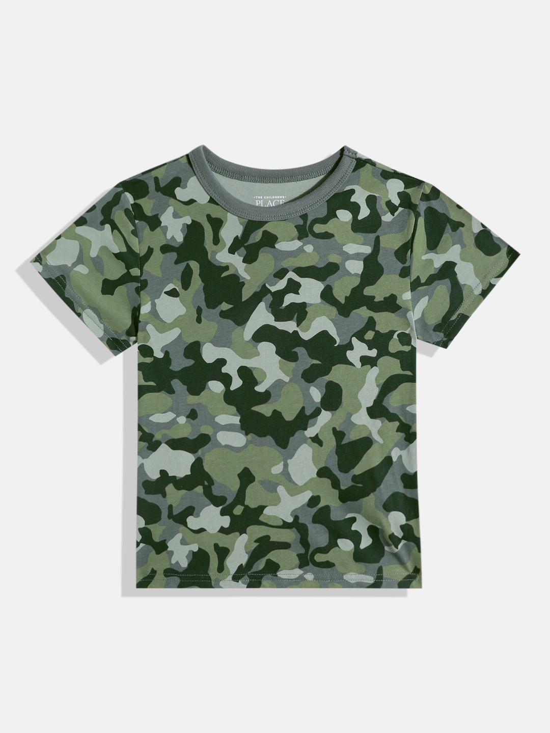 THE CHILDREN'S PLACE Boys Military Inspired Print T-shirt
