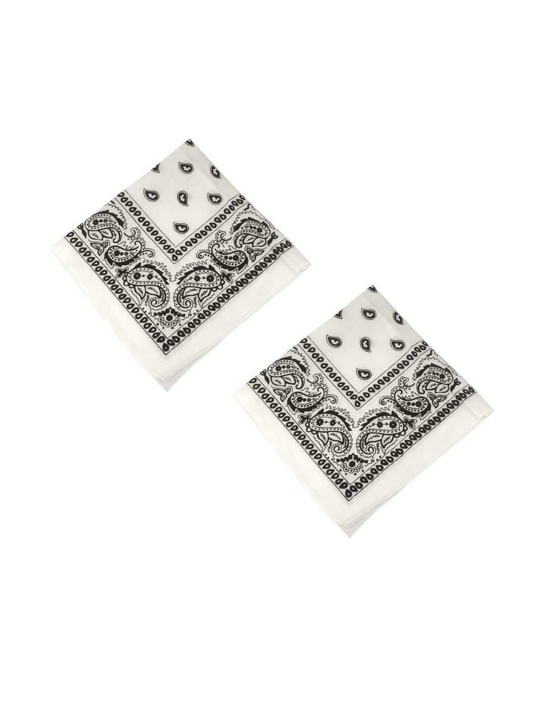 Navkar Crafts Unisex Pack Of 2Paisley Printed Headbands