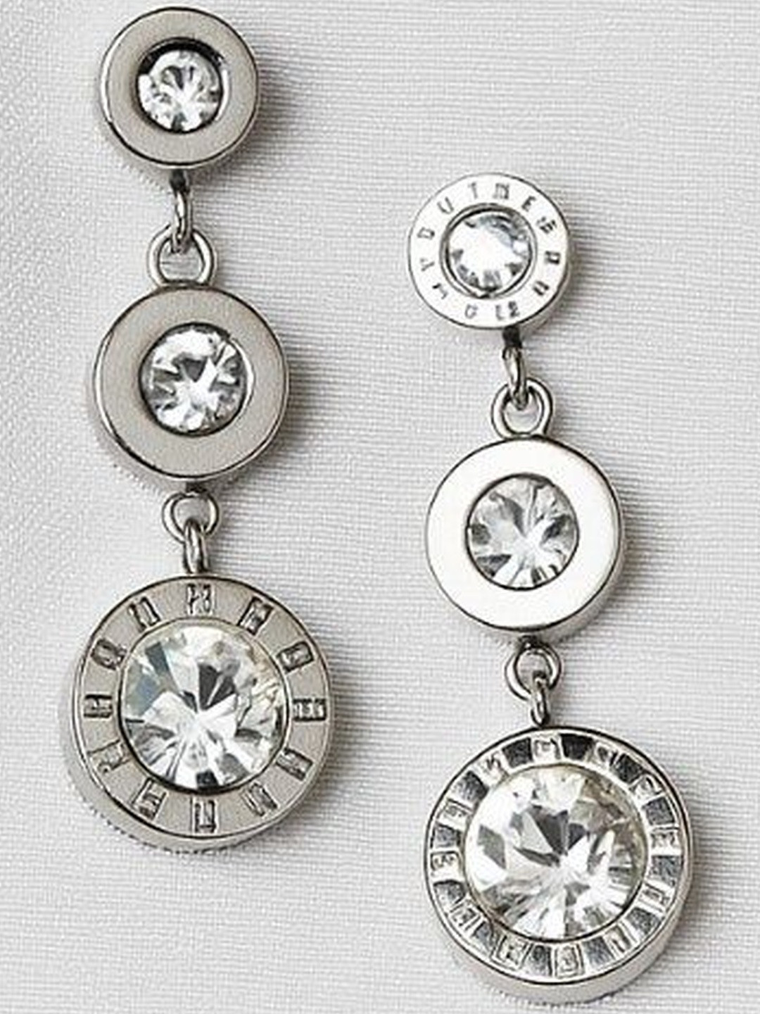 The Aira Bling Women Silver Earrings