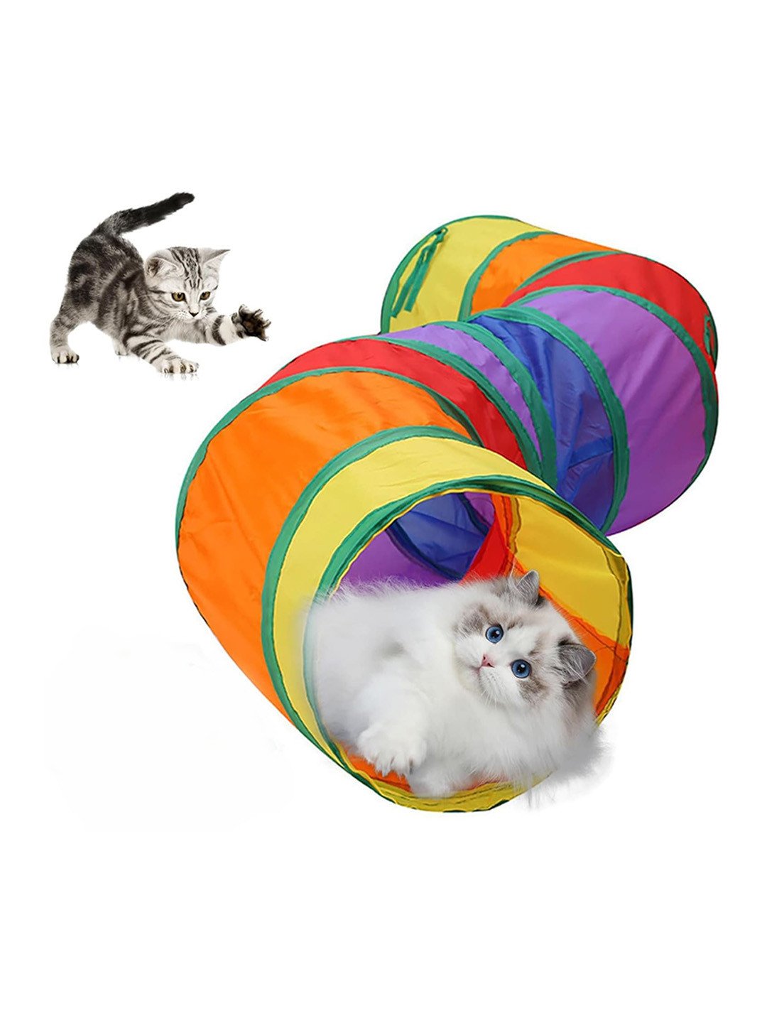 Petbabas 3 Way Pet Tunnels & Activity Toy