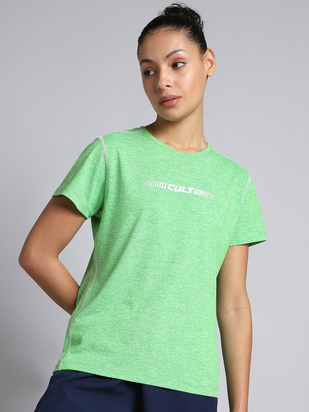 CULT Women Green Training HIIT COMFORtech T-shirt