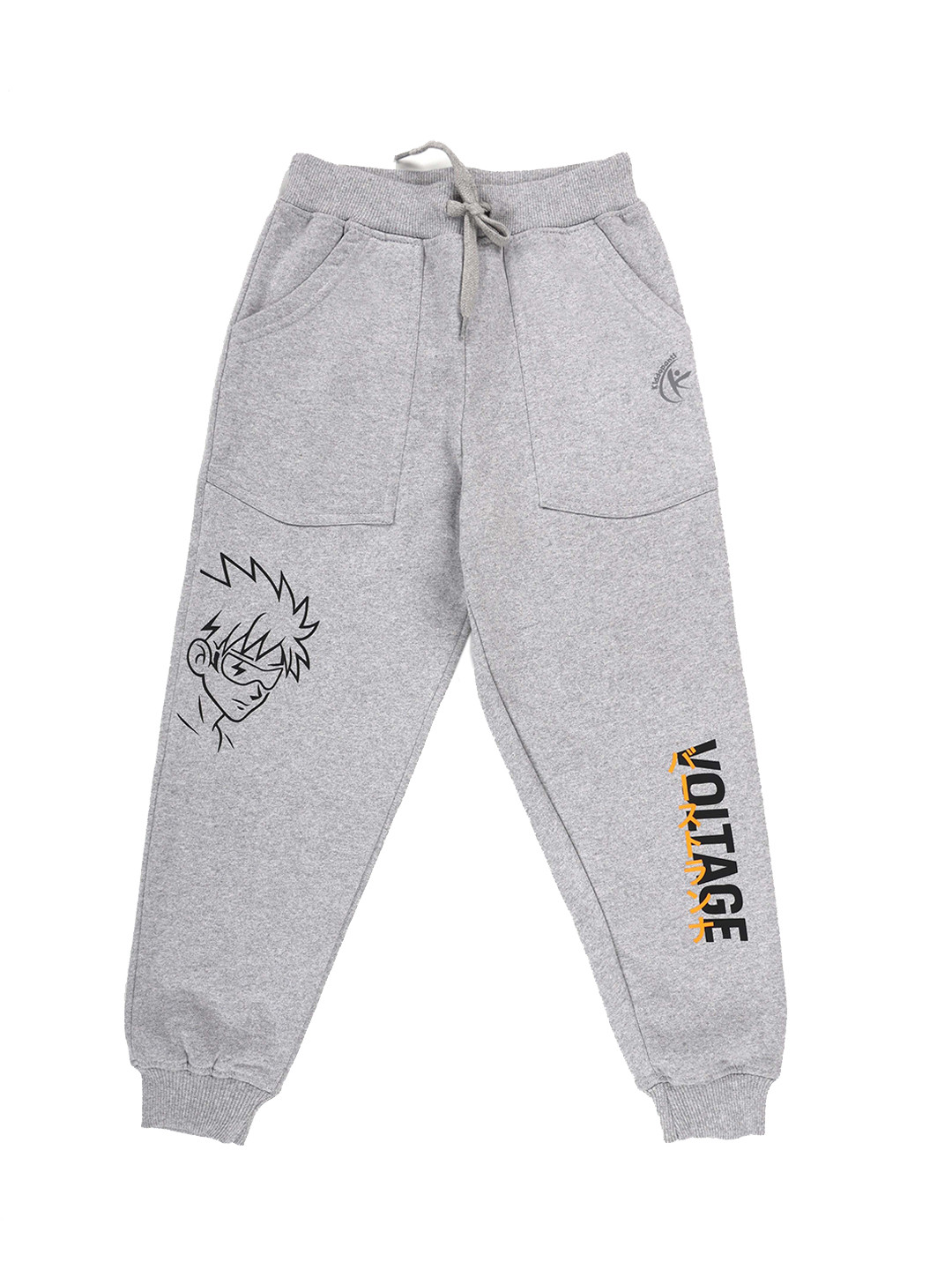 KiddoPanti Boys Anime-Inspired Printed Jogger