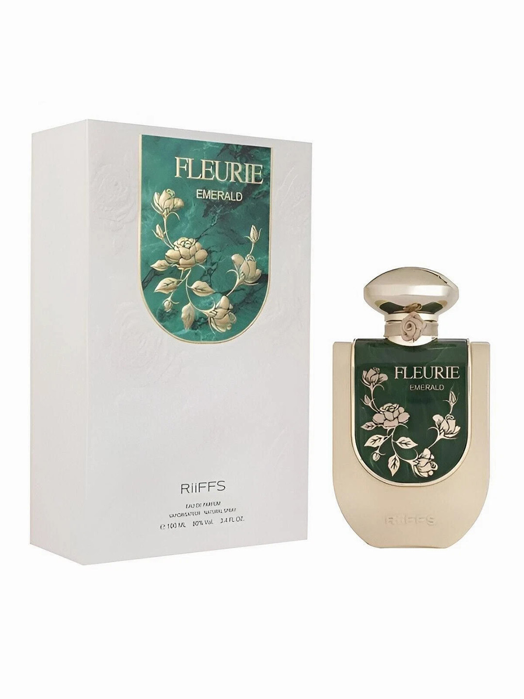 RIIFFS Women Fleurie Emerald Long Lasting Eau de Parfum - 100 ml