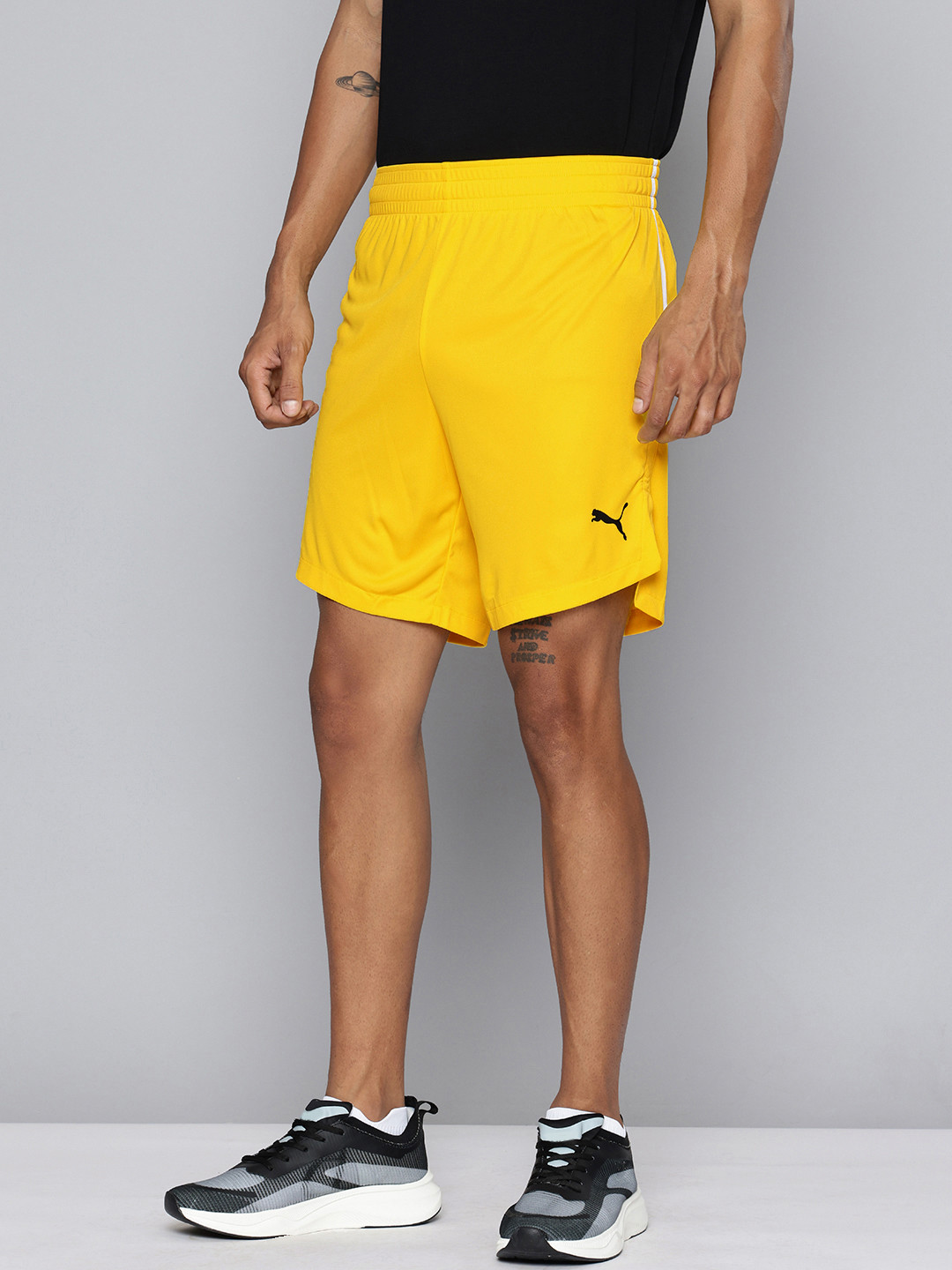 Puma Men Striped dryCELL Basketball Shorts