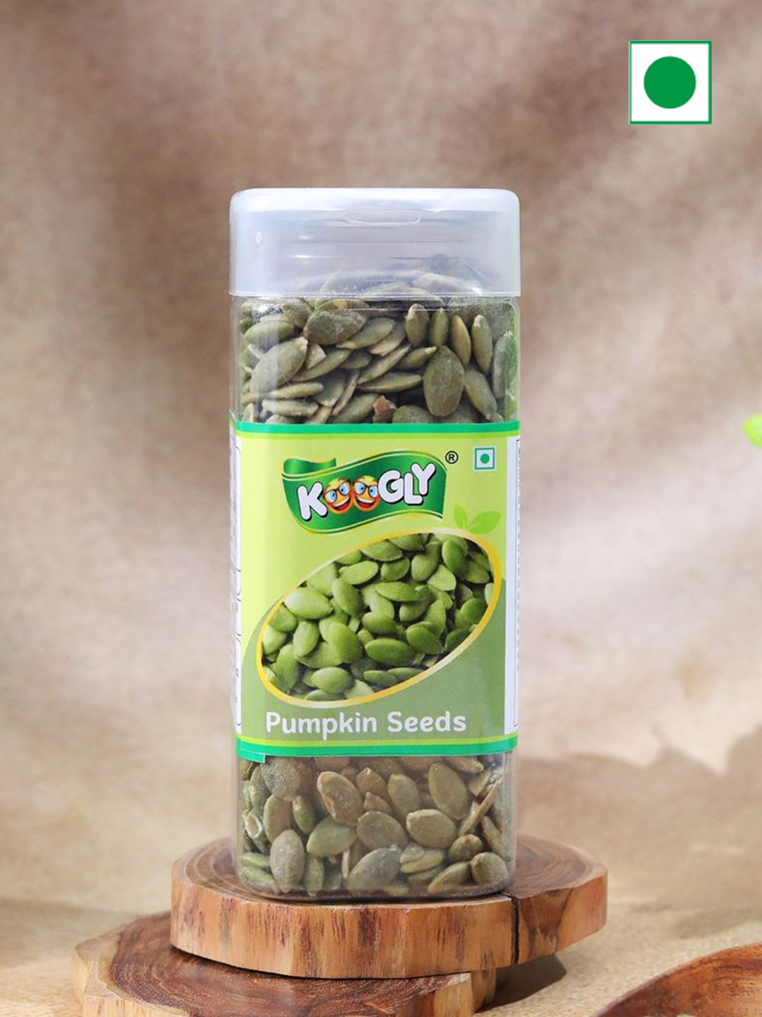 KOOGLY Premium Pumpkin Seeds Superfood Snack Rich in Protein Fiber & Omega