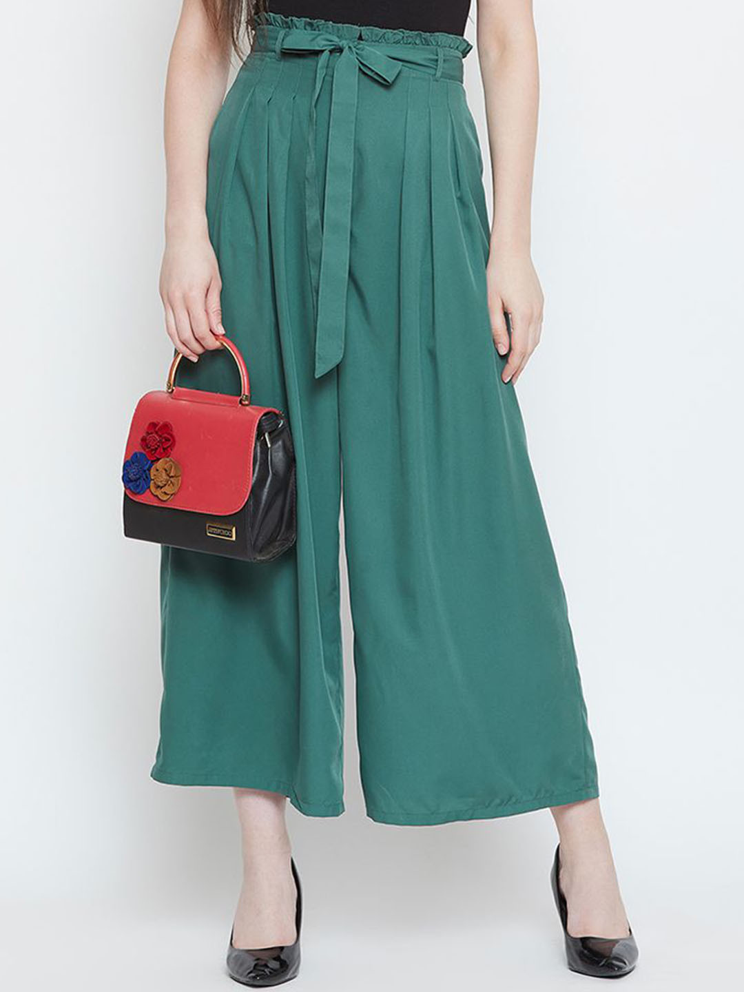 4WRD by Dressberry Women Smart Pleated Trousers