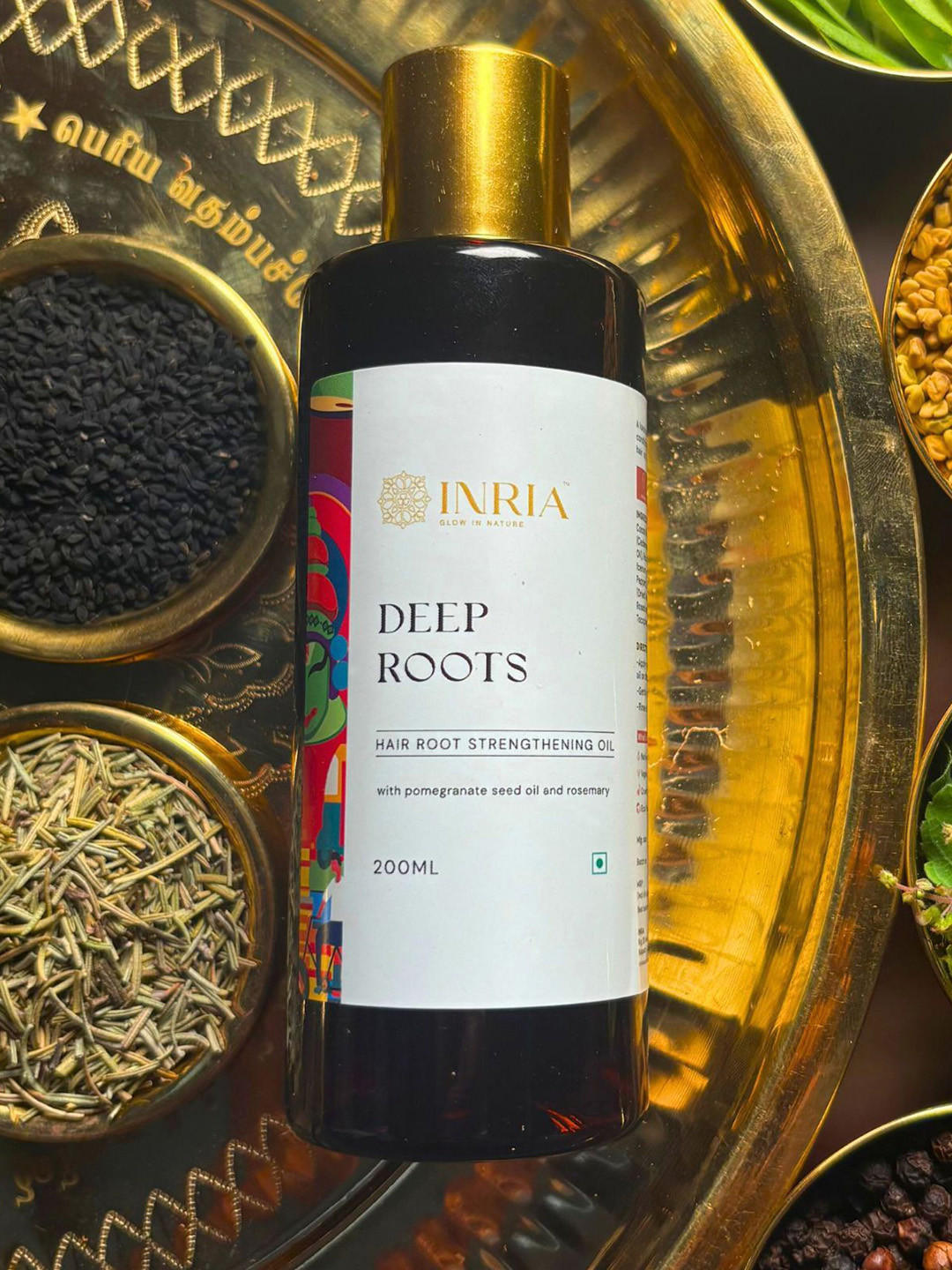 INRIA Hair Root Strengthening Oil