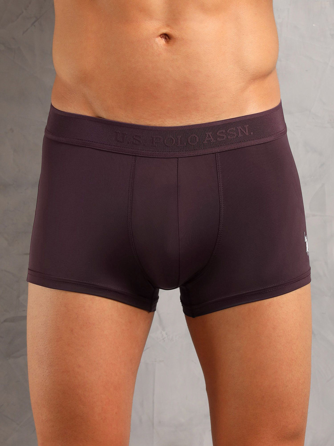 U.S. Polo Assn. Men Low-Rise Antibacterial Short Trunk AT001-006-PL