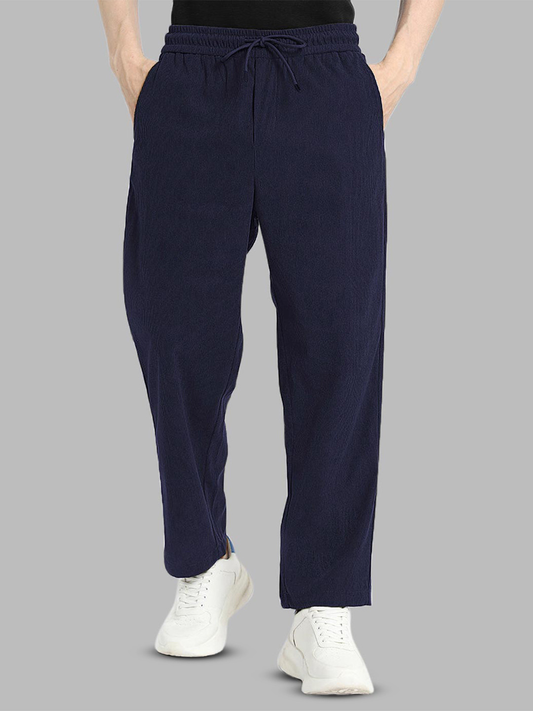 SWADESI STUFF Men Straight-Fit Track Pants