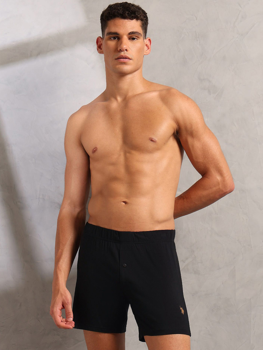 U.S. Polo Assn. Men Mid Rise Ultra-Soft Boxer PX001-002-PL