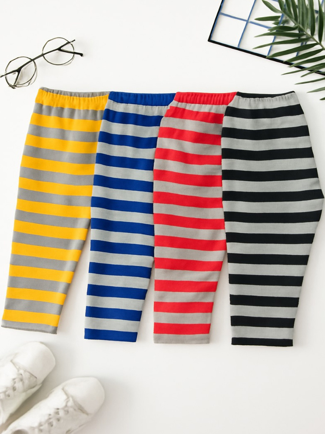 Cortica Night Boys  Pack Of 4 Cotton Night Pants & Night Dress