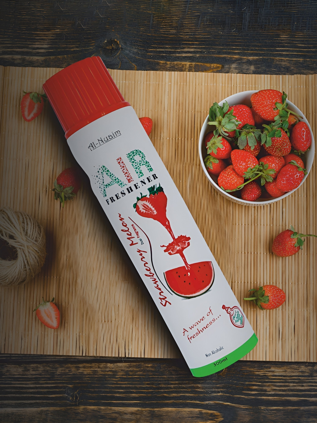 Al-Nuaim Strawberry Melon Fragrance Alcohol Free Air Freshener-300ml