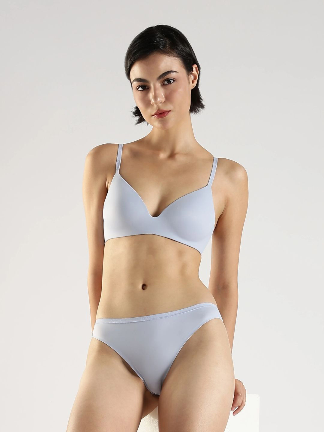 Calvin Klein Underwear Half Coverage Lightly Padded Demi Cup T-shirt Bra