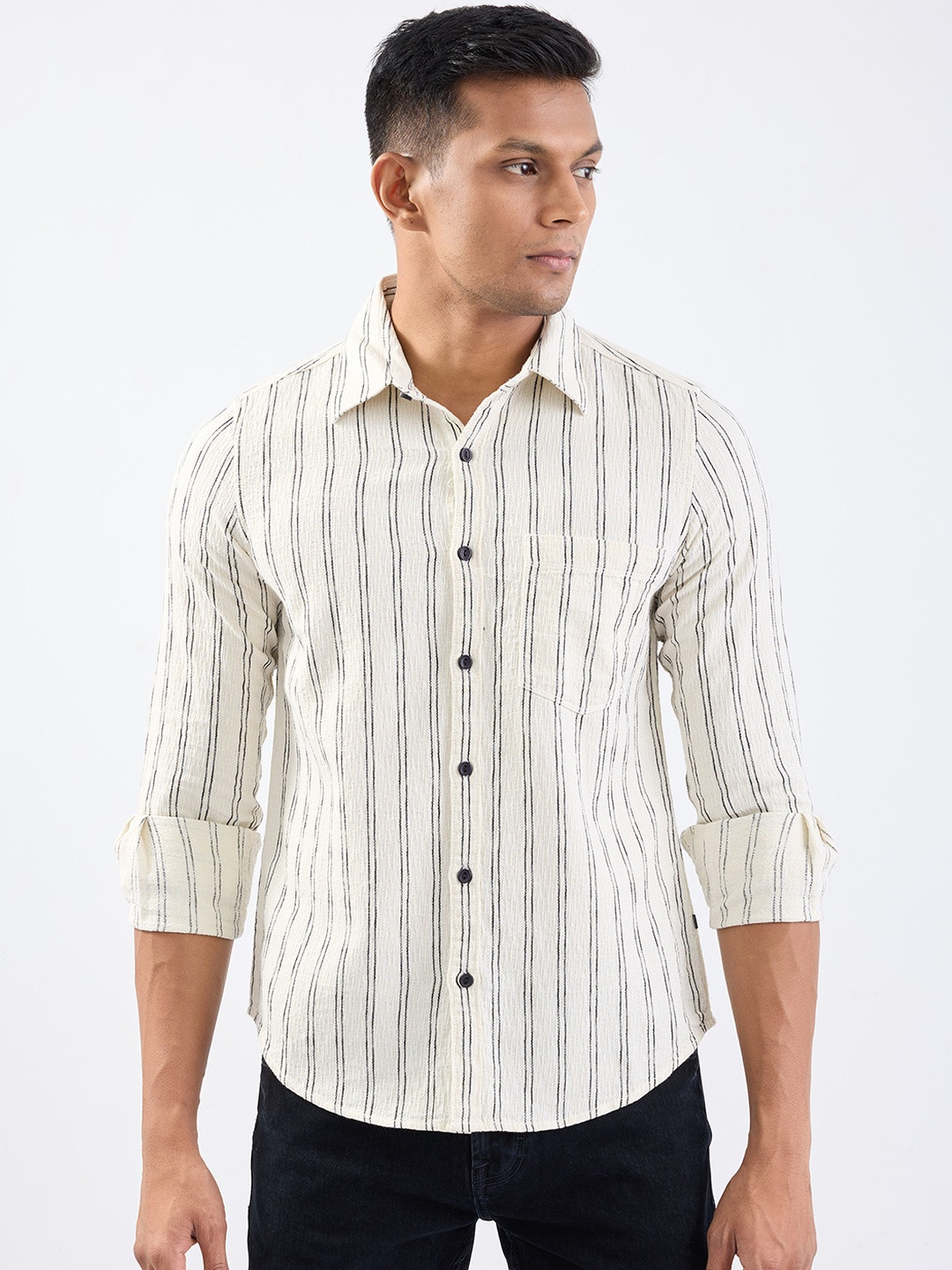 SPYKAR Men Cotton Casual Shirts