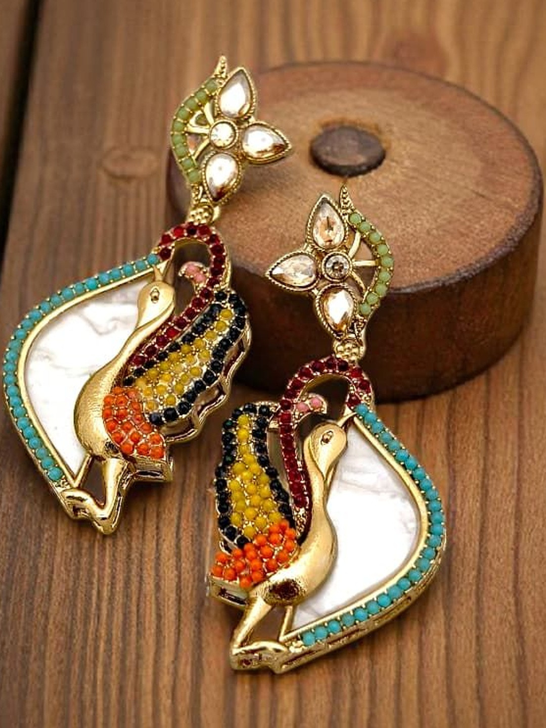 BFC - BUY FOR CHANGE Women Gold Earrings