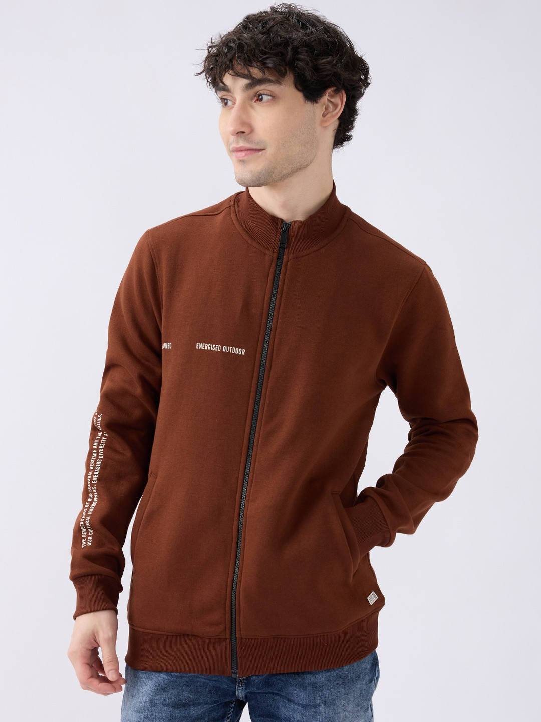 SPYKAR Men Regular Fit Casual Sweatshirts