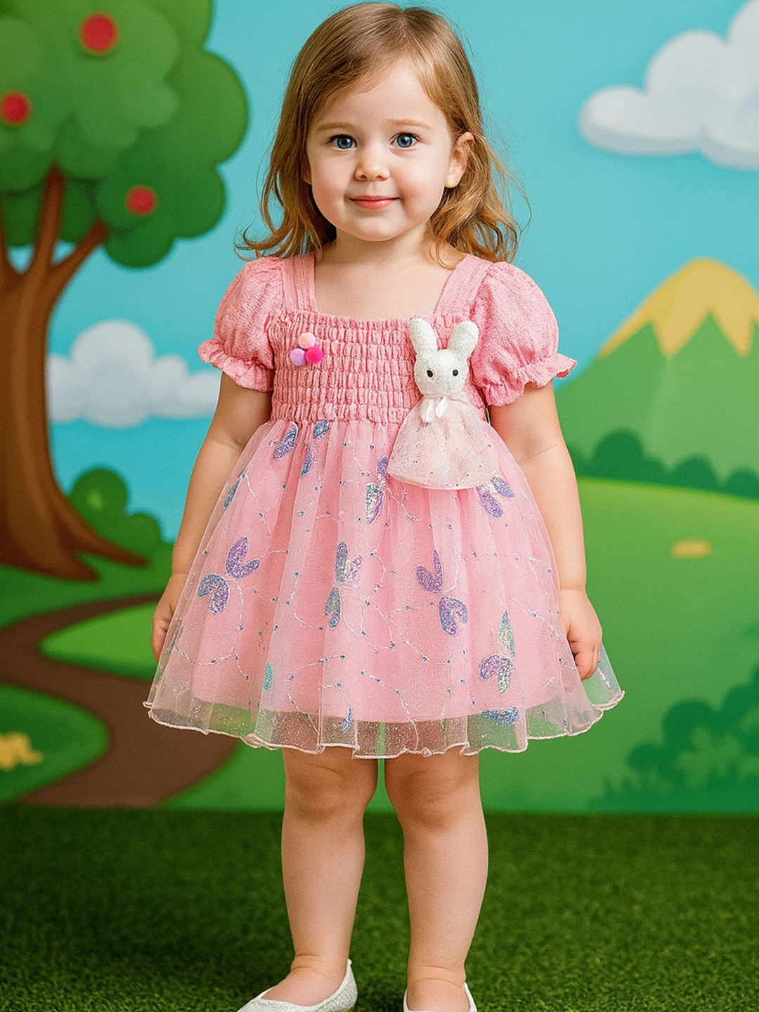 Bold N Elegant Cocktail Mini Dress With Brooch