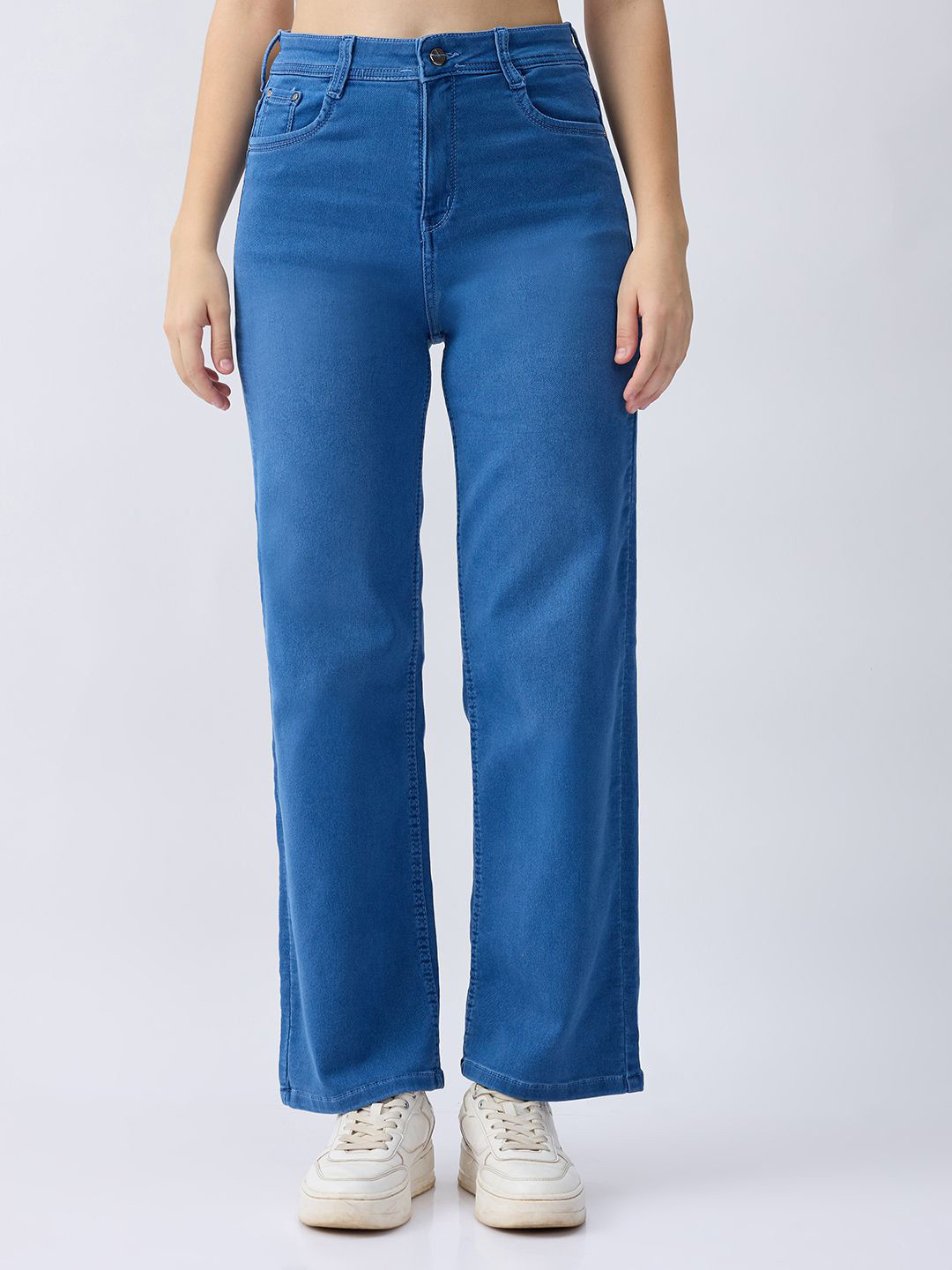 Sparkle Women Flared High-Rise Stretchable Jeans