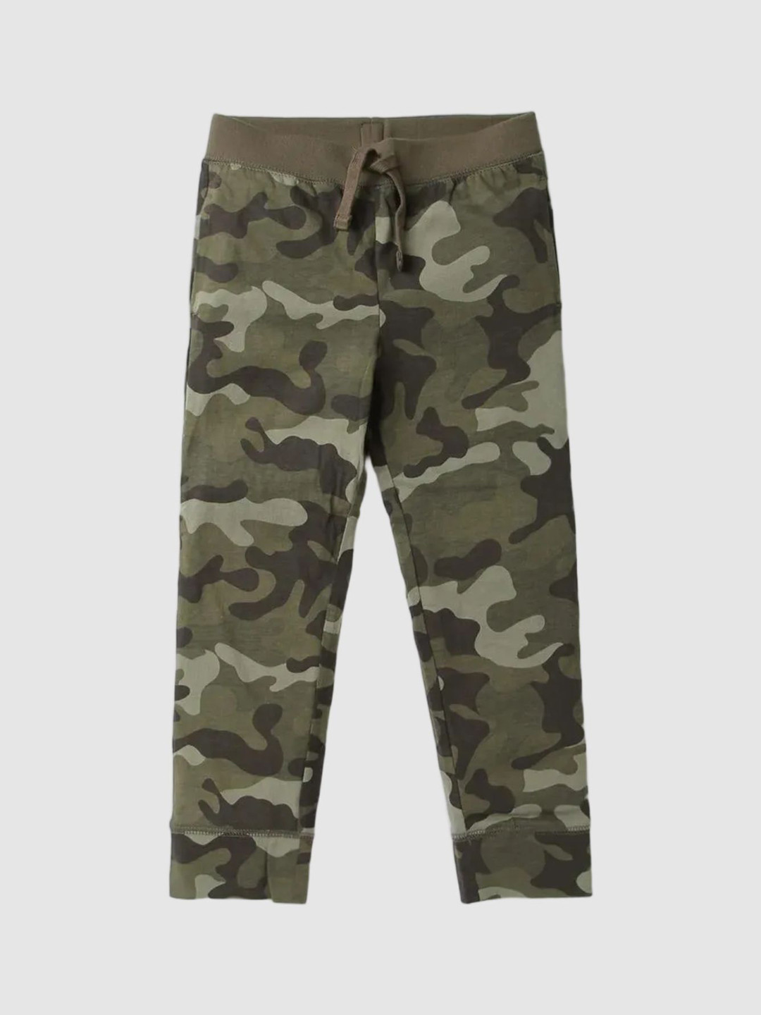 GAP Boys Mid-Rise Camouflage Track Pants Trousers