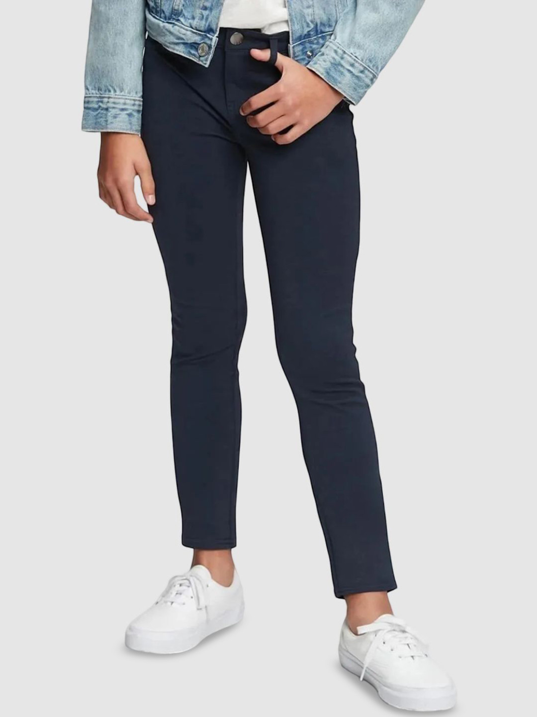 GAP Girls Mid-Rise Skinny Fit Chino