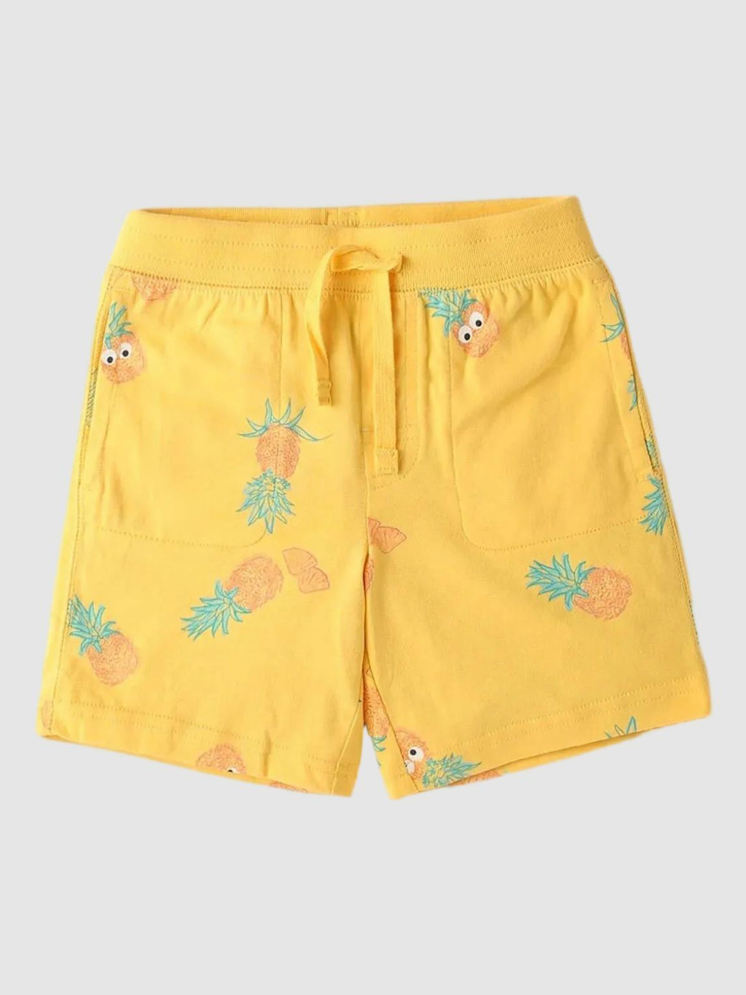 GAP Boys Novelty Printed Organic Cotton Mid-Rise Shorts