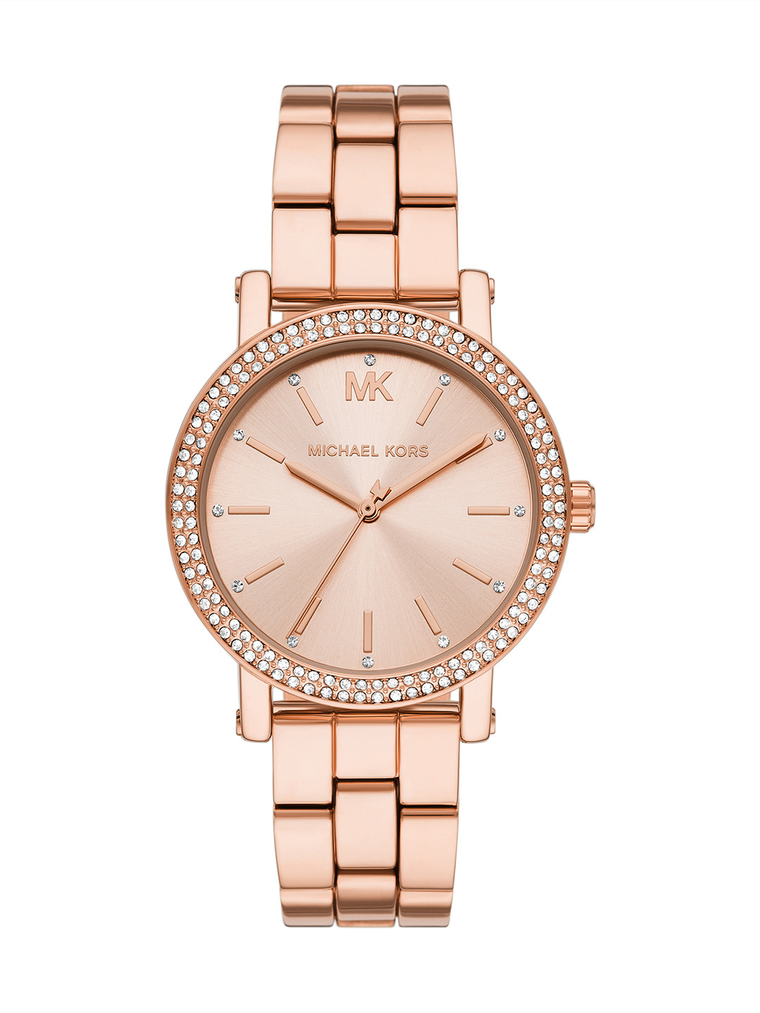 Michael Kors Women Corey Stainless Steel Straps Analogue Watch MK7548I